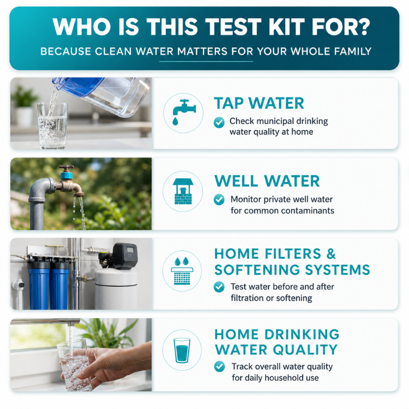 Complete Drinking Water Test Kit - DIY